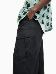 AllSaints Black Verge Trousers - Image 5 of 8