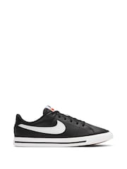 Nike Black Court Legacy Trainers - Image 1 of 8