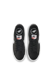 Nike Black Court Legacy Trainers - Image 5 of 8