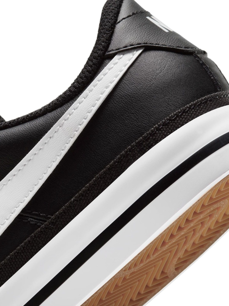 Nike Black Court Legacy Trainers - Image 8 of 8