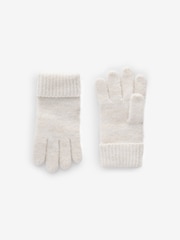 Cream Cable Cable Hat, Gloves and Scarf Set (3-16yrs) - Image 7 of 8