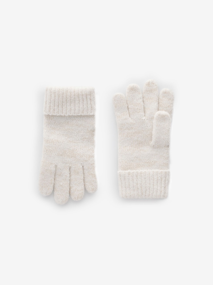 Cream Cable Cable Hat, Gloves and Scarf Set (3-16yrs) - Image 7 of 8