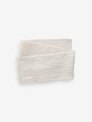 Cream Cable Cable Hat, Gloves and Scarf Set (3-16yrs) - Image 8 of 8