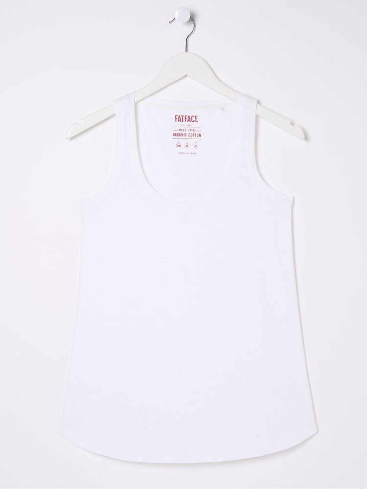 FatFace Kirsty White Vest - Image 6 of 6