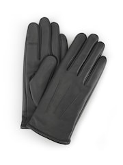 Šedá - Rukavice Totes 3 Point Smartouch Winter Leather Leather - Obrázek 3 z 5