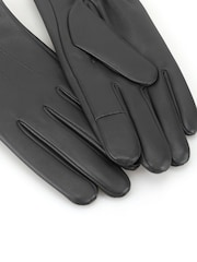 Šedá - Rukavice Totes 3 Point Smartouch Winter Leather Leather - Obrázek 5 z 5