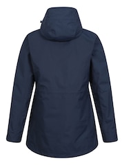Mountain Warehouse Blue Womens Glacial Extreme Long Waterproof Coat - Image 4 of 6