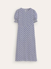Boden Blue Petite Corinne Midi Tea Dress - Image 5 of 5