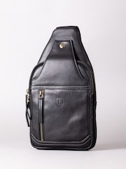 Lakeland Leather Black Keswick Sling Bag - Image 1 of 7