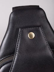 Lakeland Leather Black Keswick Sling Bag - Image 4 of 7