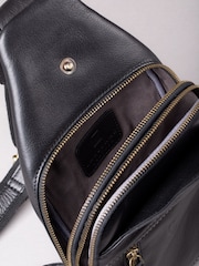 Lakeland Leather Black Keswick Sling Bag - Image 5 of 7