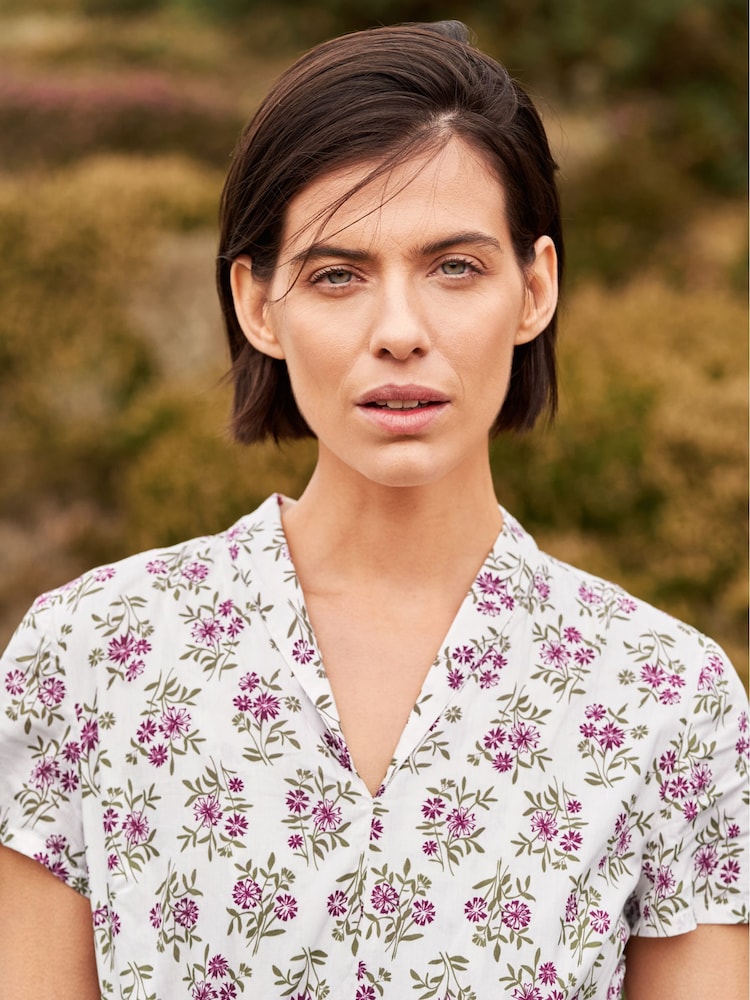 Seasalt Cornwall White/Red Top Terrace Dress - Image 2 of 8 Seasalt Cornwall White/Red Top Terrace Dress - Image 2 of 8