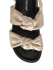 Dunlop Gold Slingback Sandals - Image 4 of 4