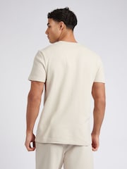 U.S. Polo Assn. Natural Mens Classic Fit Textured Terry 100% Cotton T-Shirt - Image 2 of 8