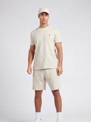 U.S. Polo Assn. Natural Mens Classic Fit Textured Terry 100% Cotton T-Shirt - Image 4 of 8