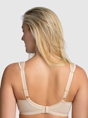 Miss Mary of Sweden Brown Jacquard & Lace Underwired Bra - Image 2 of 3