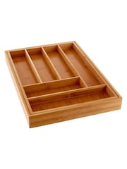 Maison by Premier Natural Kyoto Rectangular Expandable Cutlery Tray - Image 1 of 6