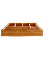 Maison by Premier Natural Kyoto Rectangular Expandable Cutlery Tray - Image 2 of 6