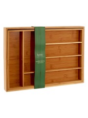 Maison by Premier Natural Kyoto Rectangular Expandable Cutlery Tray - Image 7 of 7