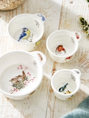 Royal Worcester Wrendale White Measuring Cups Set Of 4 - Image 1 of 10