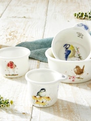 Royal Worcester Wrendale White Measuring Cups Set Of 4 - Image 3 of 10