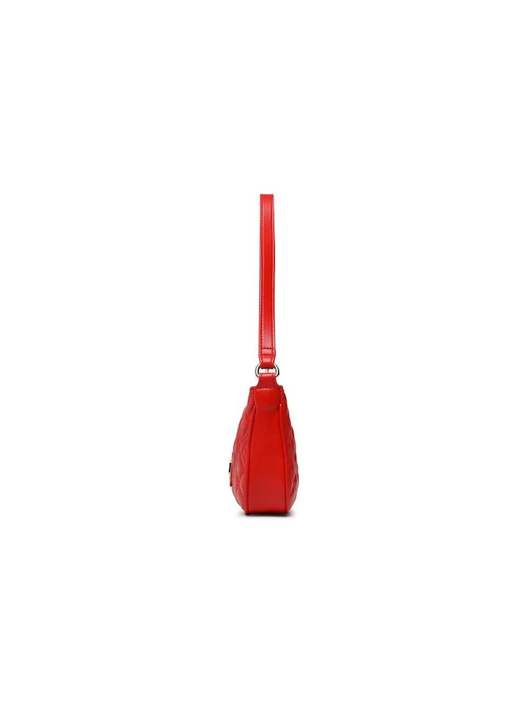 Love Moschino Red FAUX Leather Crossbody Bag - Image 4 of 4 Love Moschino Red FAUX Leather Crossbody Bag - Image 4 of 4
