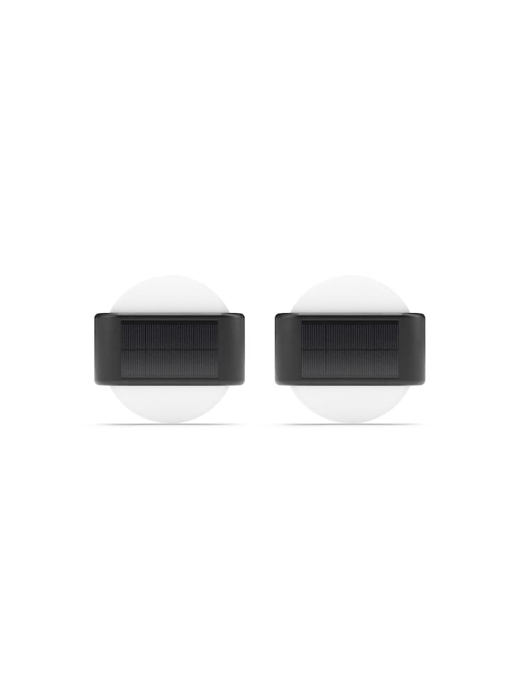 SolarCentre White Burton Outdoor Wall Light - Image 2 of 2