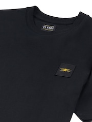 Flyers Mens Classic Fit Textured Collar 100% Cotton T-Shirt - Image 9 of 9