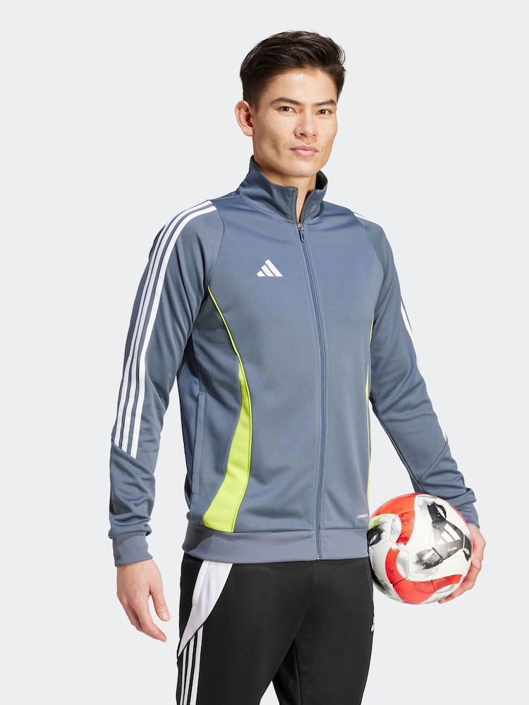 Синій/жовтий - Тренувальний топ adidas Tiro 24 - Image 3 of 8