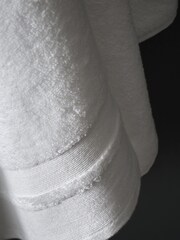 Content by Terence Conran White Zero Twist Cotton Modal Towel - Image 3 of 4