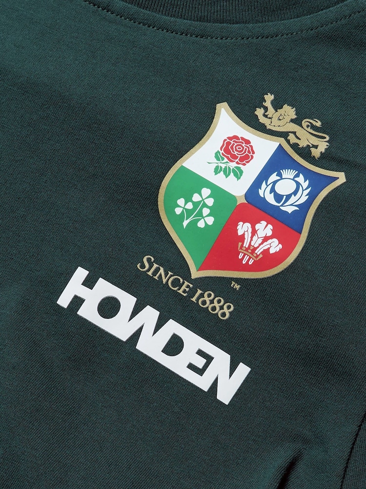 Canterbury Green British & Irish Lions Rugby Cotton Jersey T-Shirt - Image 7 of 7
