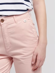 U.S. Polo Assn. Pink Classic Womens Chino Shorts - Image 4 of 7