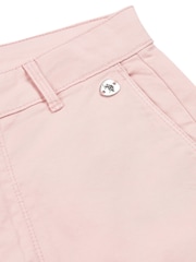 U.S. Polo Assn. Pink Classic Womens Chino Shorts - Image 7 of 7