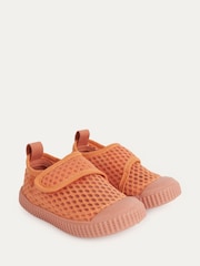 KIDLY Orange Mesh Swim Shoes - Image 1 of 4