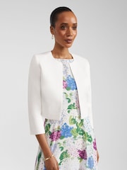 Hobbs White Elize Jacket - Image 3 of 4