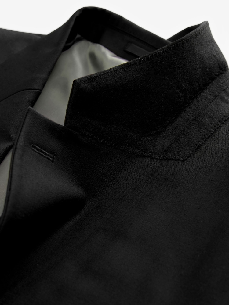 Noir - Veste Motionflex en Blend mélangée coupe habillée - Image 9 of 10