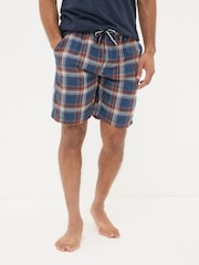 FatFace Chepstow Navy Pyjama Bottoms - Image 1 of 5