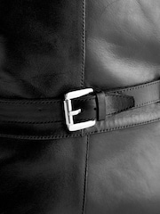 Cuero negro - Forever Comfort® Buckle Detail Rider Boots - Imagen 9 de 9