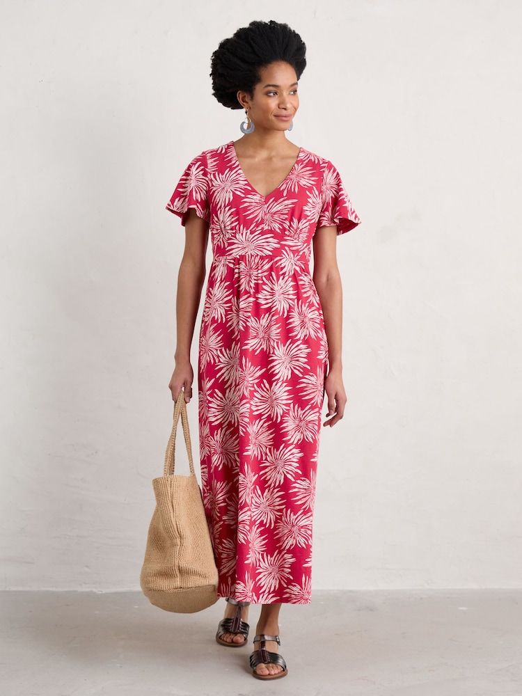 Seasalt Cornwall Red Chateaux Dress - Image 1 of 5
