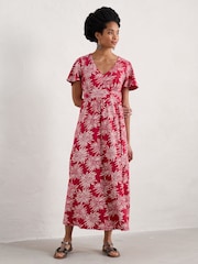 Seasalt Cornwall Red Chateaux Dress - Image 3 of 5
