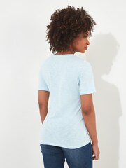 Joe Browns Blue Tropical Parrot Graphic Crew Neck Graphic T-Shirt - Image 2 of 5