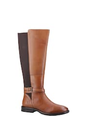 Hush Puppies Victoria Long Brown Boots - Image 1 of 3