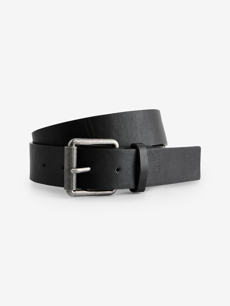 Dark Brown Straight Fit Belted Authentic Jeans - Image 12 of 12