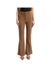 Bardot Brown Halifax Slim Flare Trousers - Image 2 of 5