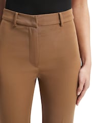 Bardot Brown Halifax Slim Flare Trousers - Image 3 of 5