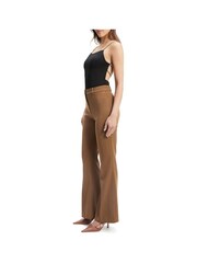Bardot Brown Halifax Slim Flare Trousers - Image 5 of 5