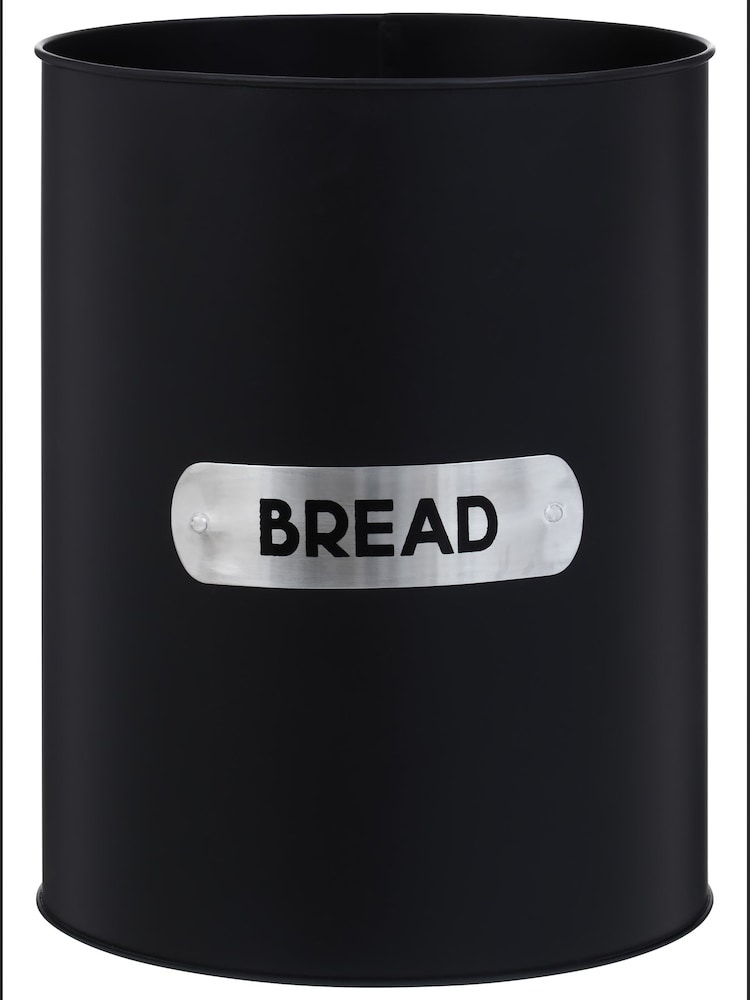 Maison by Premier Black Liberty Bread Bin - Image 2 of 6