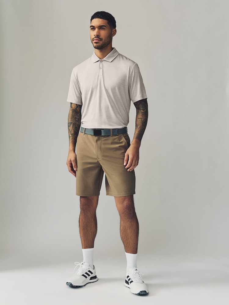 Нейтральный - Active Golf Mesh Training Polo Shirt - Изображение 2 из 8