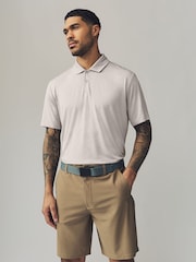 Нейтральный - Active Golf Mesh Training Polo Shirt - Изображение 4 из 8