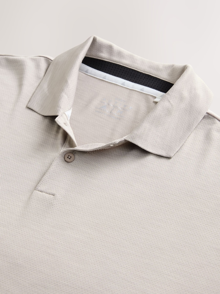 Neutral Active Golf Mesh Training Polo Shirt - Image 8 of 8 Neutral Active Golf Mesh Training Polo Shirt - Image 8 of 8